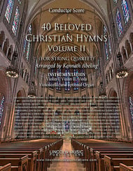 40 Beloved Christian Hymns Volume II P.O.D. cover Thumbnail